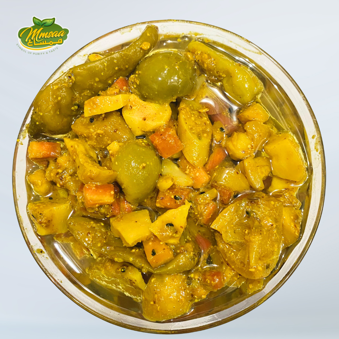 Mix Olive Oil Achar (Light Spices)